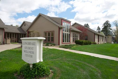 Longbrake sign and building