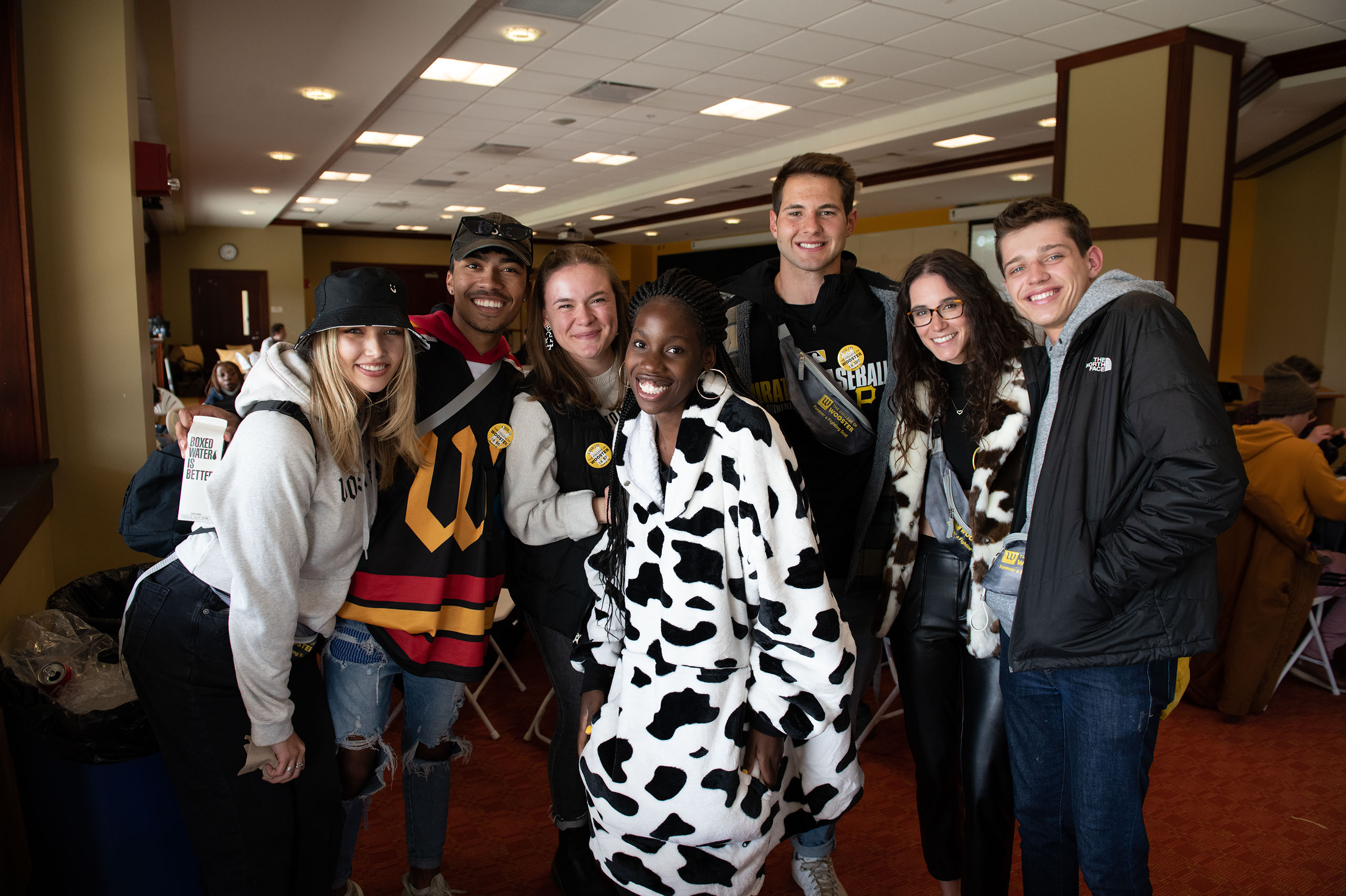 Students together smiling