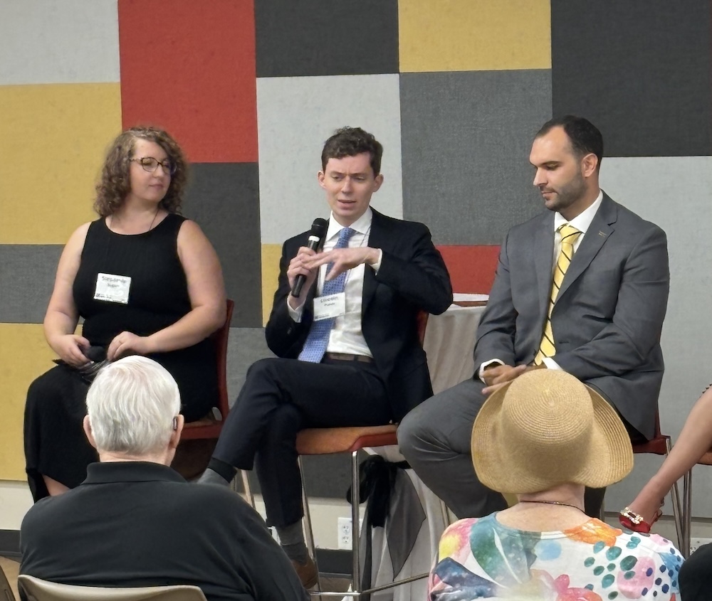 3 Scots Under 10 panelists in the Alley