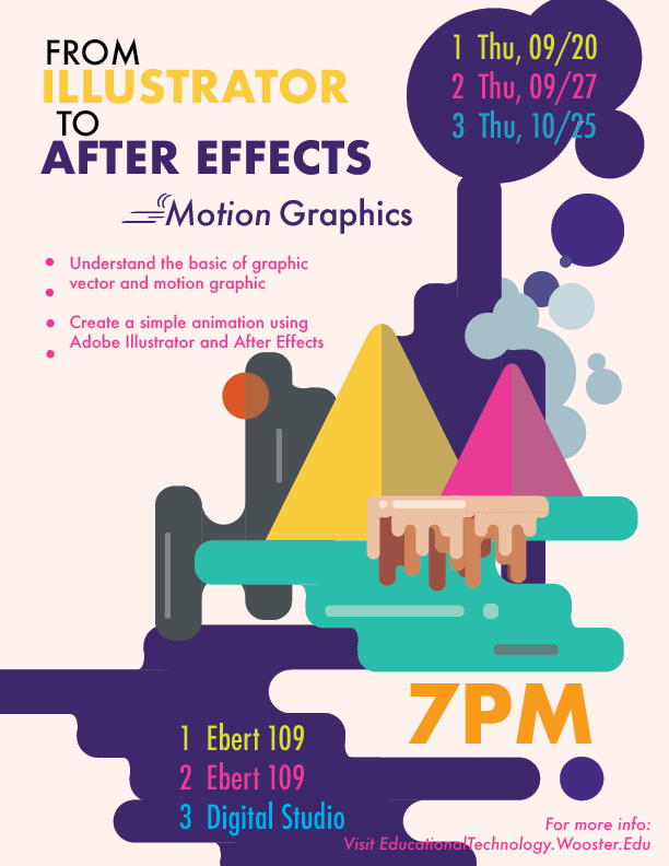 Motion graphics: Adobe Illustrator to After Effects Basic –  Technology@Wooster