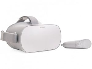 Oculus Go headset and remote