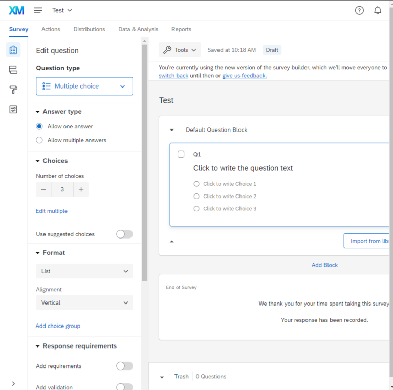 Qualtrics – Technology@Wooster