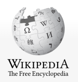Wikipedia logo with a globe made of puzzle pieces