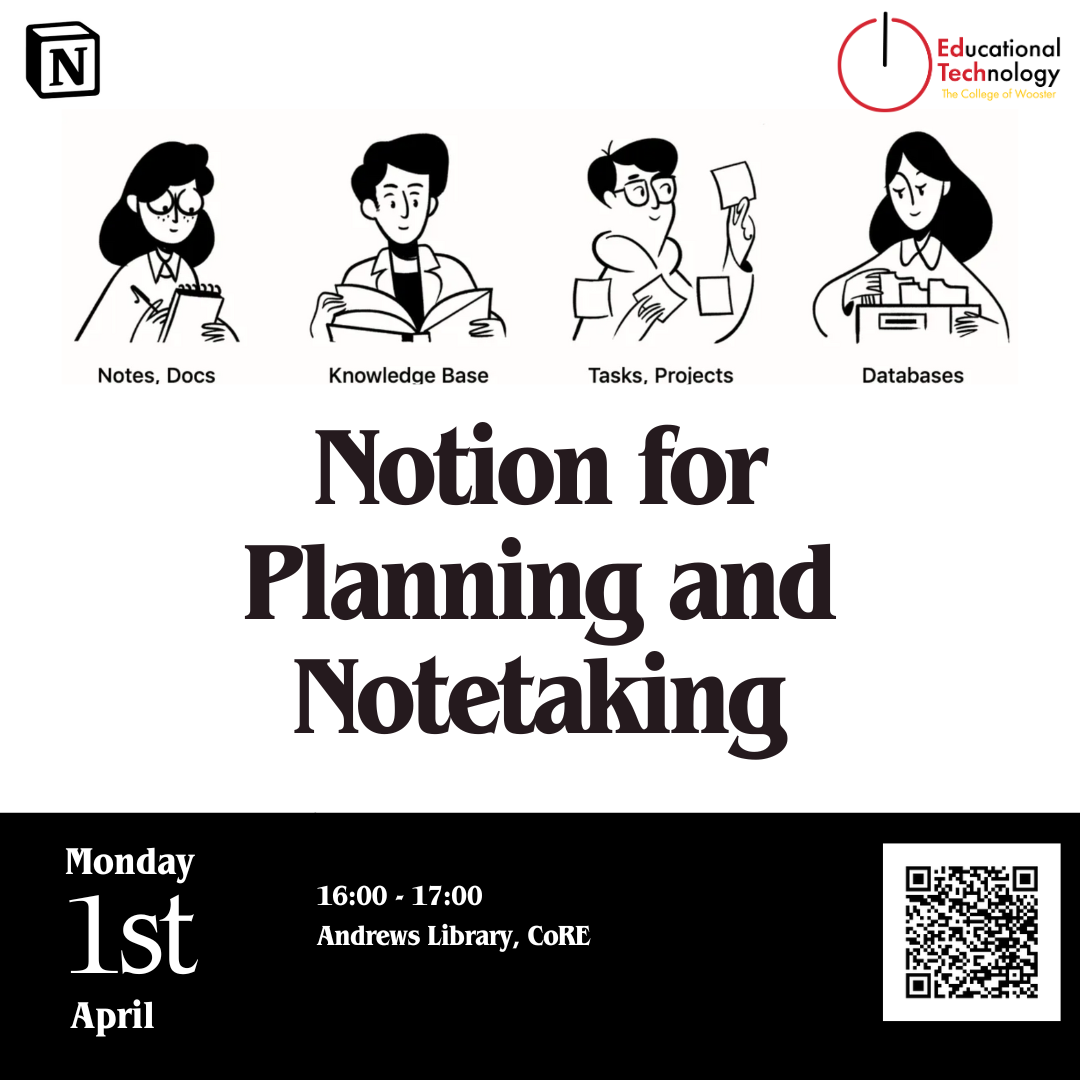 Notion for Planning and Notetaking