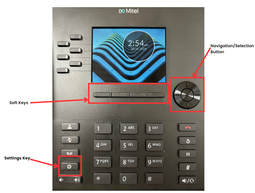 Image of Mitel 6915 Phone