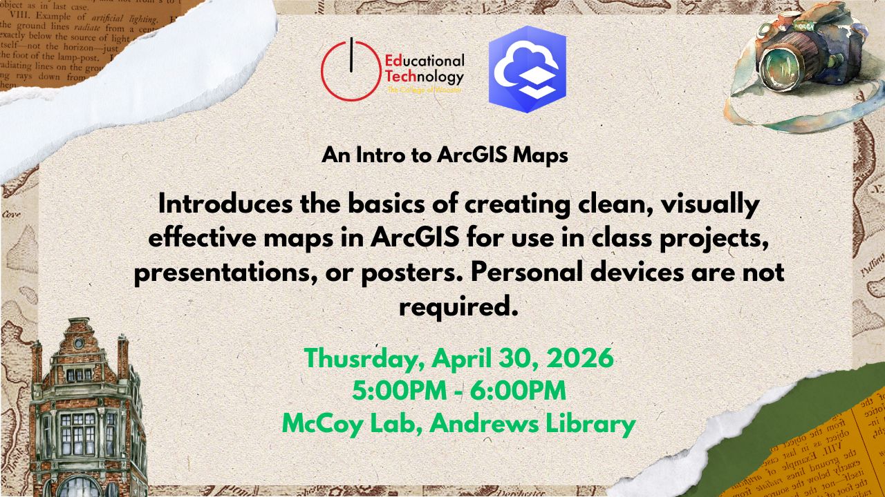 ArcGIS workshop landscape