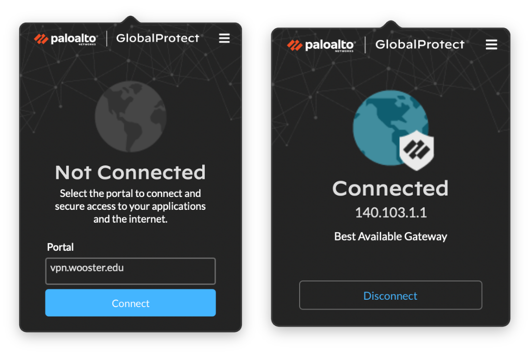 GlobalProtect VPN.